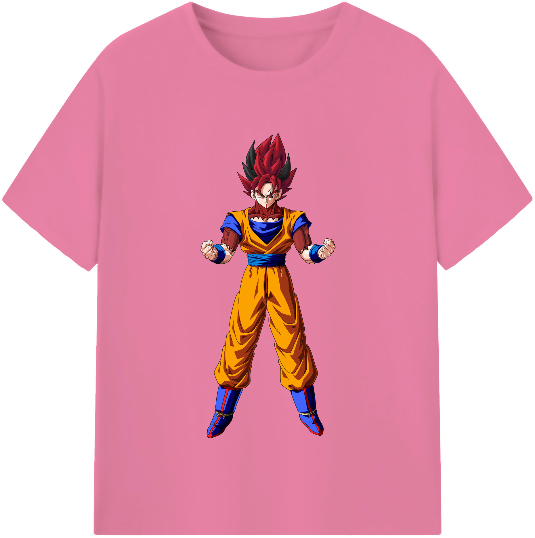 （画像用） ドラゴンボール 孫悟空（そん ごくう）Son Goku カカロット DRAGON BALL Kakarotto 綿100％半袖Tシャツ（フロントプリント）